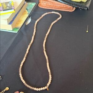 Monet Elegant Pink and Gold Necklace